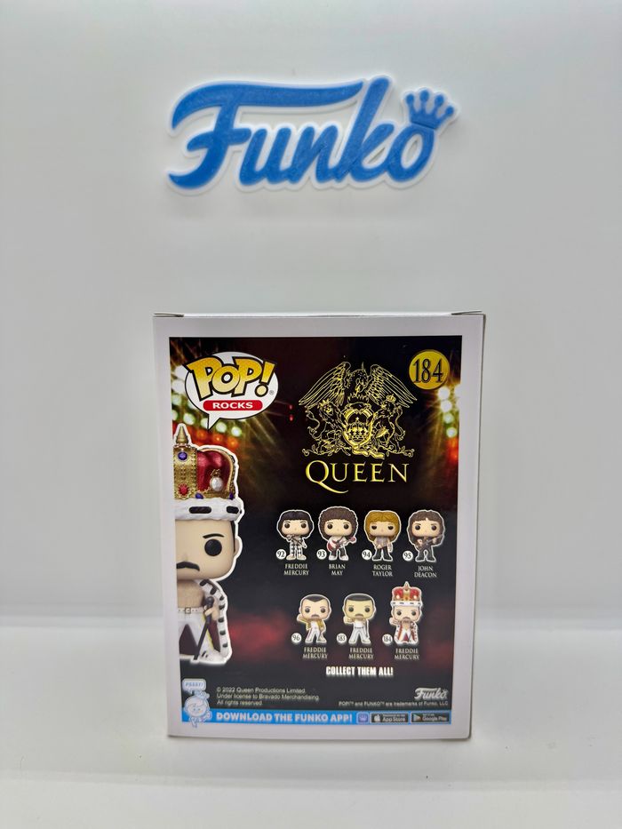 Funko Pop Queen Freddy Mercury 184 Diamond Exclusive - photo numéro 4