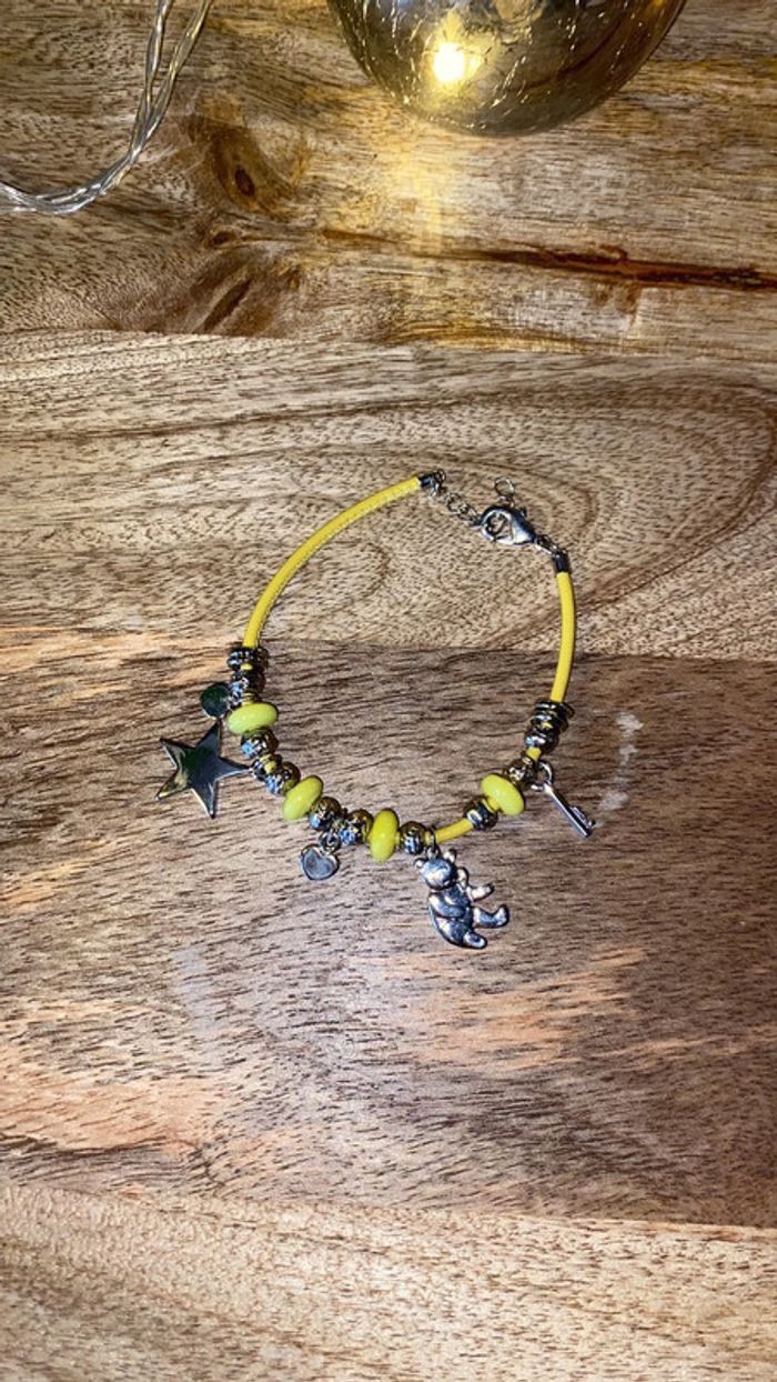 bracelet jaune - photo numéro 2
