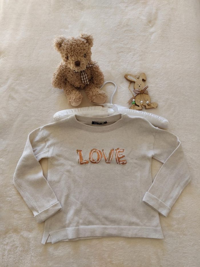 Pull original manches longues 3 ans