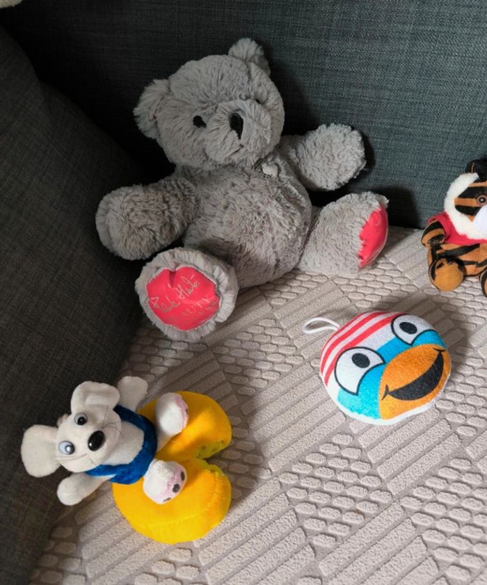 Peluches lot de 4 - photo numéro 2