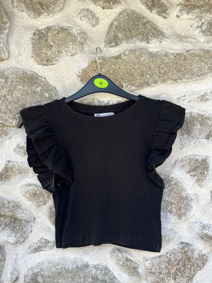 Top noir Zara