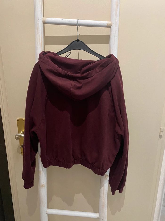 Gilet bordeaux - photo numéro 2