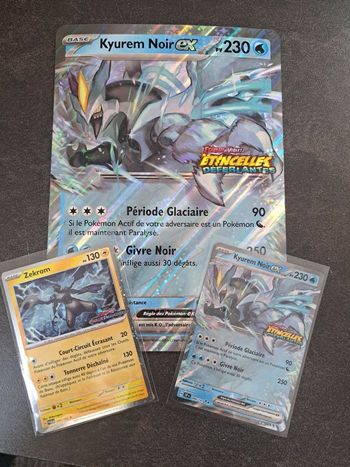 Lot de cartes Pokémons