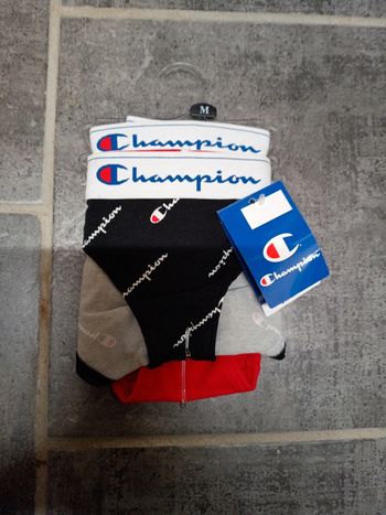 Culottes champion noire et rouge