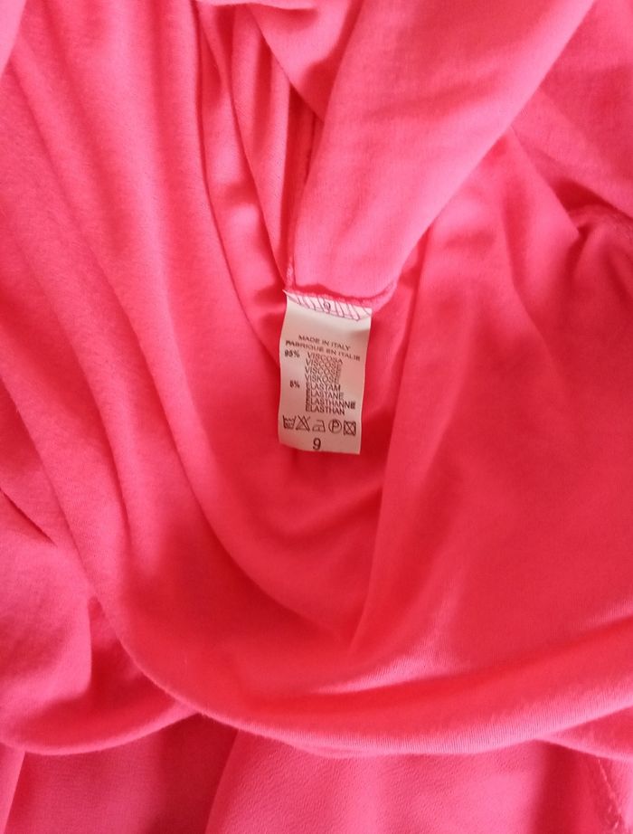 Robe bustier longue rose taille 36/38 - photo numéro 6