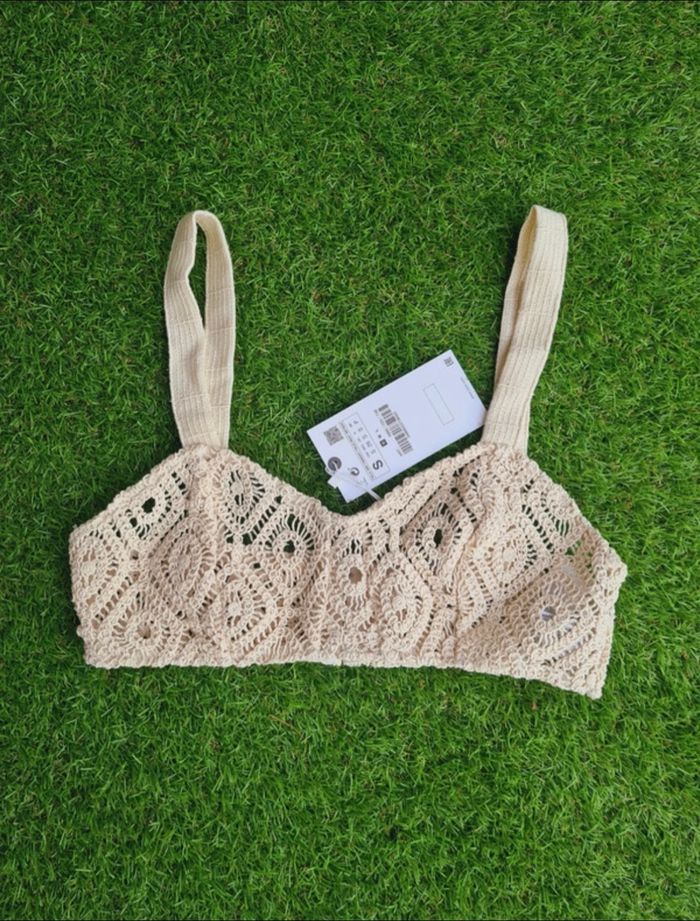 Bralette crochet Zara - photo numéro 2