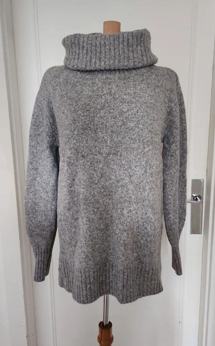 Pull col roulé laine H&M - photo numéro 3