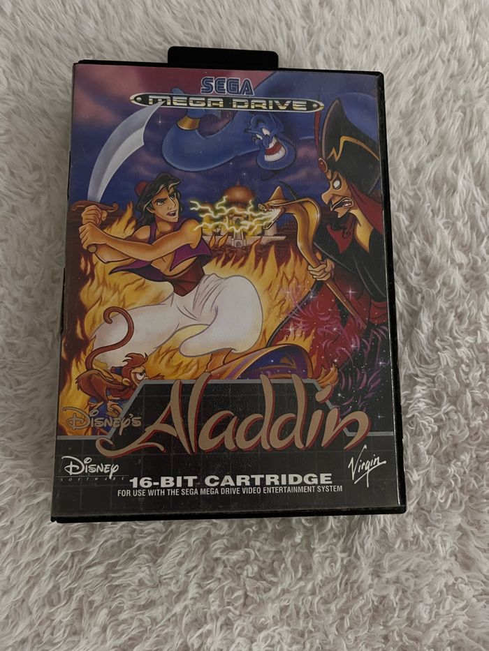 Jeu aladdin Disney sega mega drive