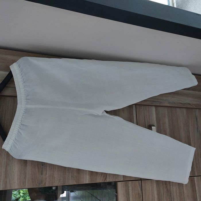 Ensemble Chemise pantalon été blanc - photo numéro 4