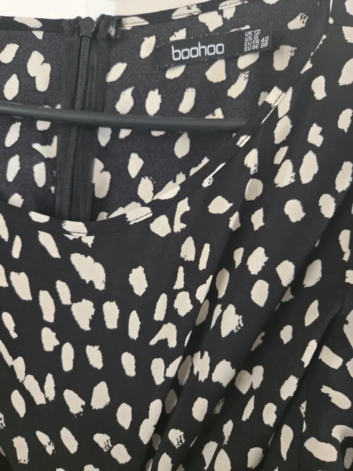 Robe courte manche longue Boohoo - photo numéro 3