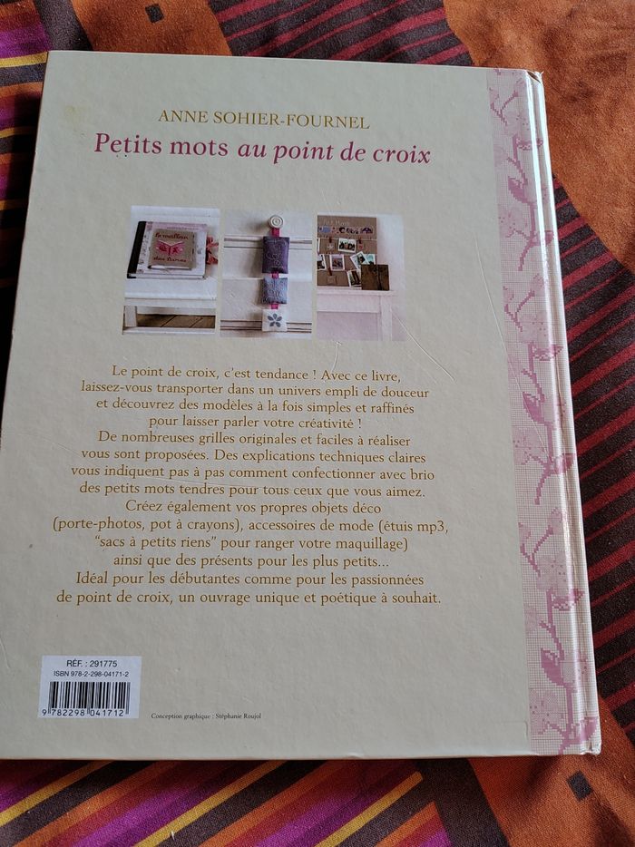 Livre “Petits mots au point de croix” – Anne Sohier-Fournel - photo numéro 2