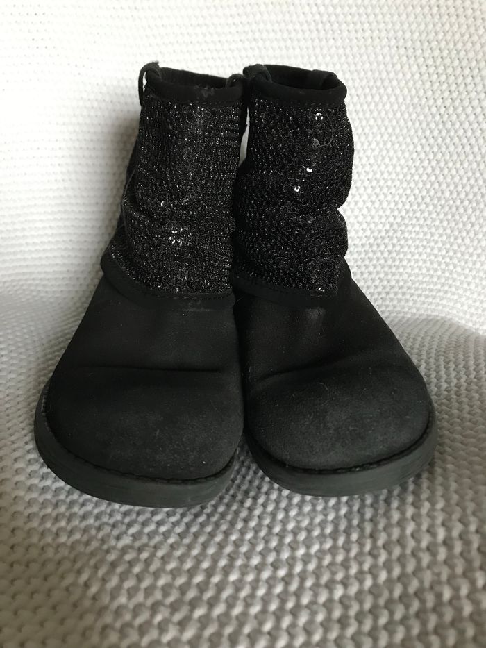 Bottines cuir daim noir 34 KOOKAI - photo numéro 7