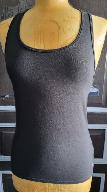 Débardeur noir taille XS