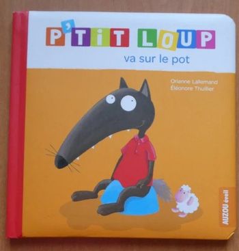 "P'tit Loup va sur le pot" livre dès 2 ans