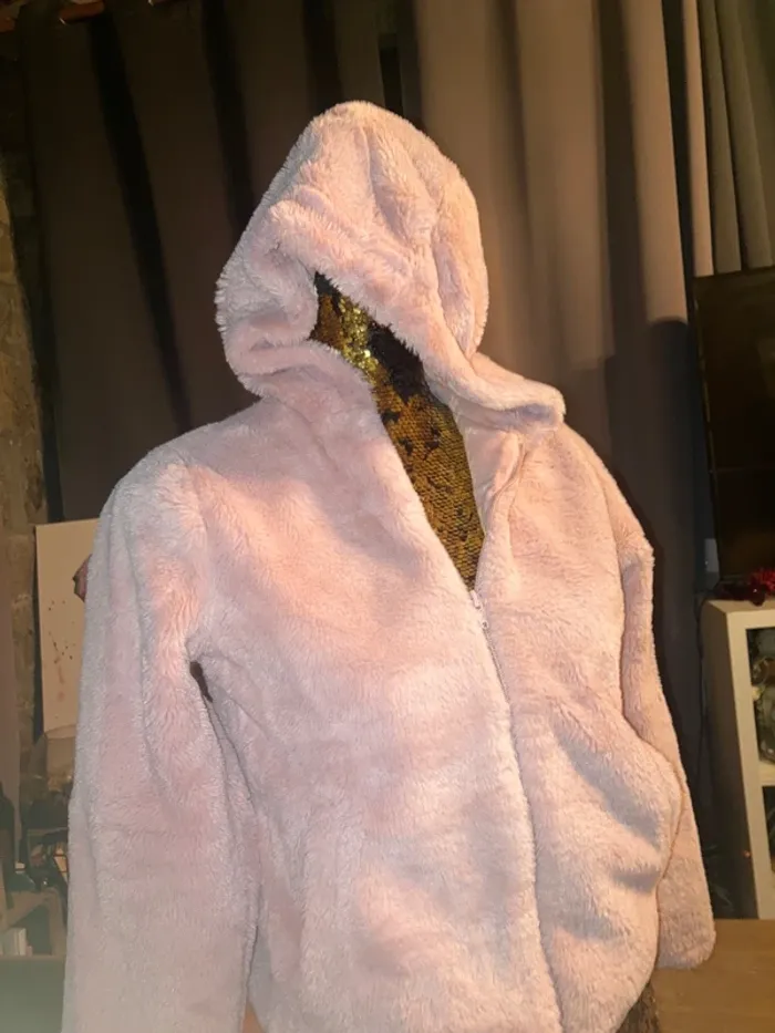 Veste chaude rose - photo numéro 6