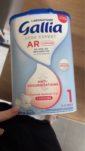 Boîte de lait Gallia