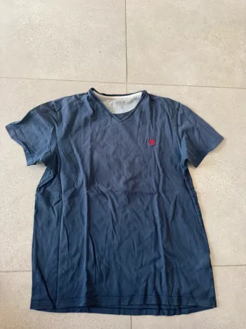 T-shirt navy Timberland, taille M, bon état