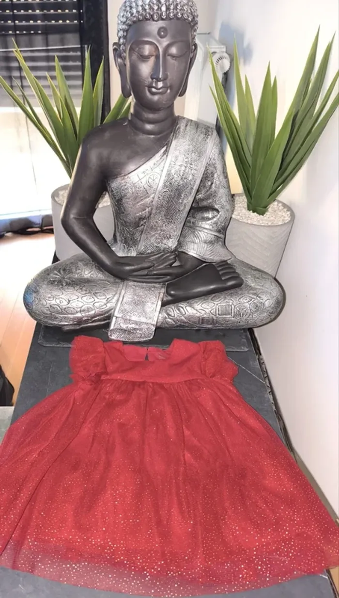 Robe de soirée à paillettes 12 mois