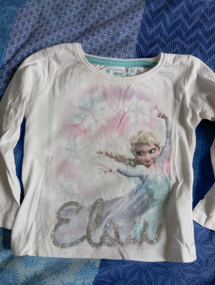Tee shirt reine des neiges