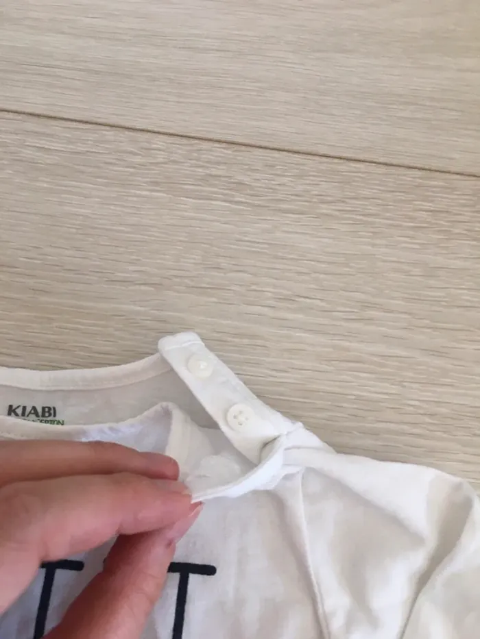 T-shirt manches longues 6 mois kiabi - photo numéro 3