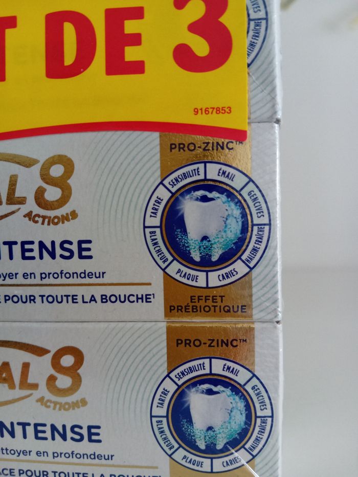 Lot de 3 dentifrices signal - photo numéro 2