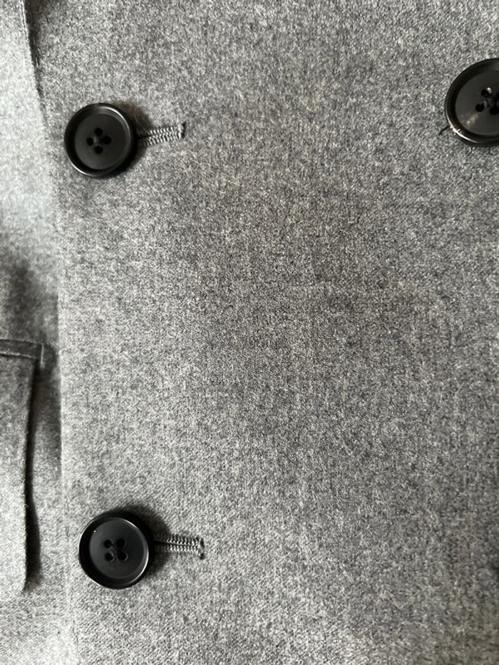 Tailleur pantalon gris clair veste croisée 6 boutons en laine et cachemire - Suitsupply - photo numéro 9