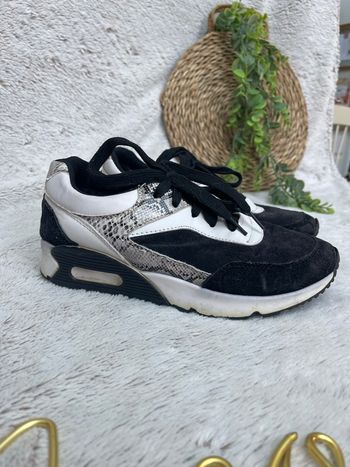 Basket blanche et noir - Boutique indépendante 