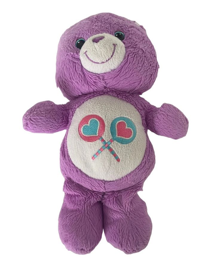Doudou / peluche Hasbro Bisounours Care Bears Toucalin 30 cm - photo numéro 2