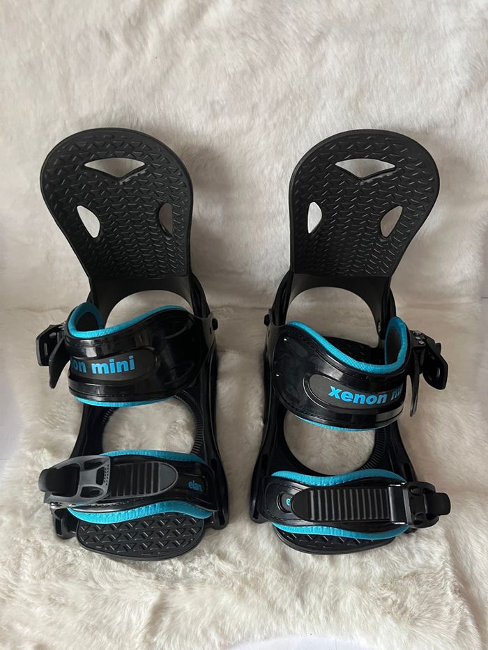 Fixations de snowboard Elan Xénon Mini - Pointure 31 à 36 neufs - photo numéro 4