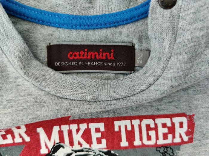 Tee-shirt manches longues catimini taille 2 ans - photo numéro 3