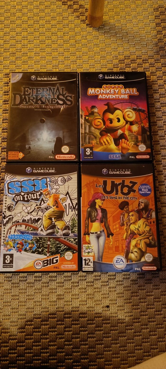Lot jeux GameCube