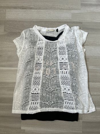 Duo teeshirt fille Ikks 12 ans