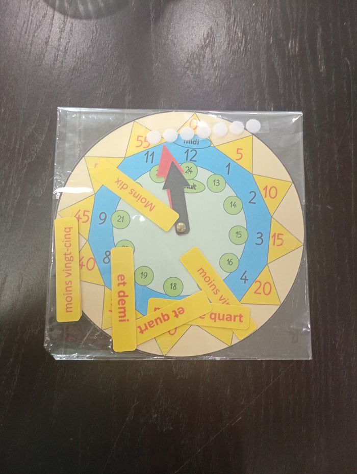 Horloge d'apprentissage