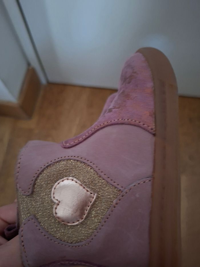 Bottes fille la pointeur 22