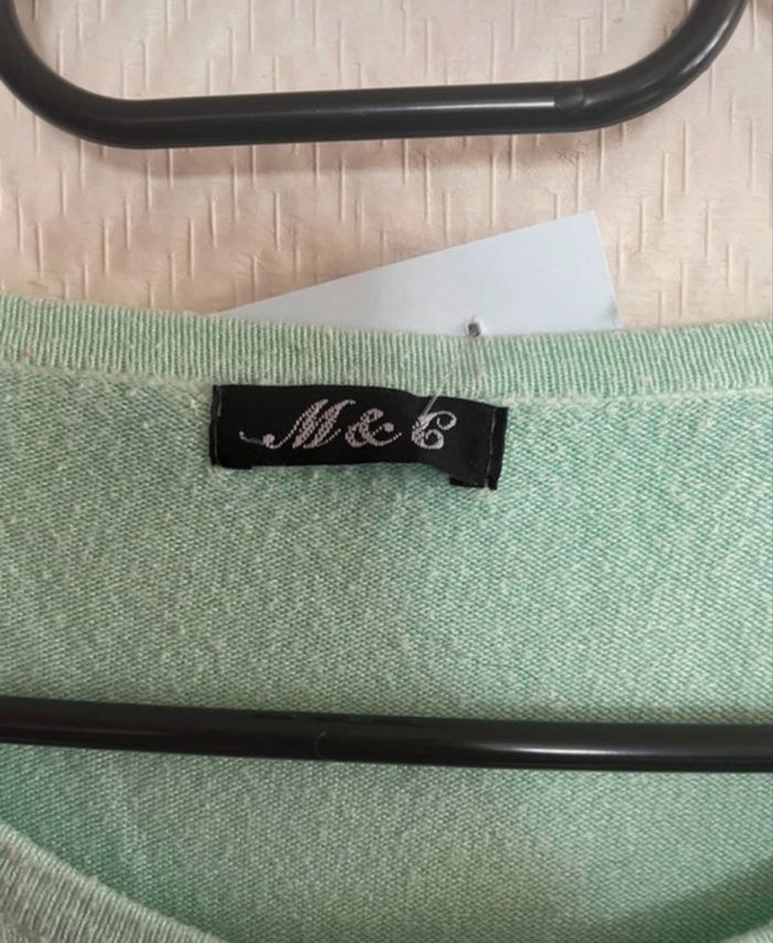 Jolie petit pull vert femme 36S - photo numéro 3