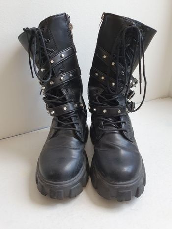Bottes Punk talon haut T36