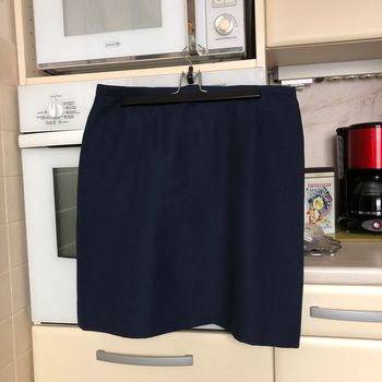 Jupe bleue marine