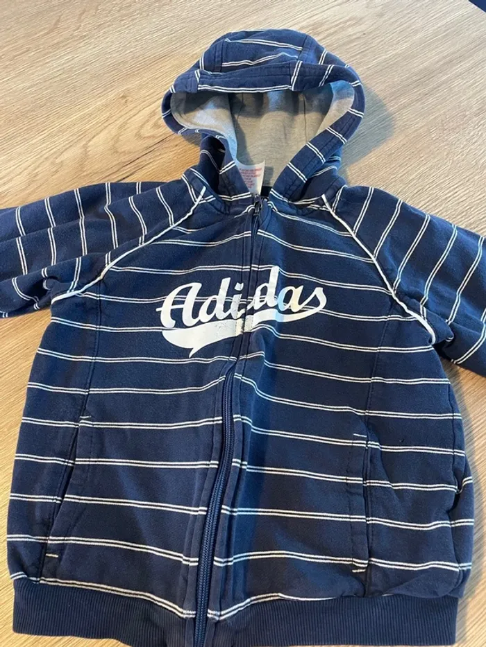 Veste adidas style vintage 2 ans - photo numéro 2