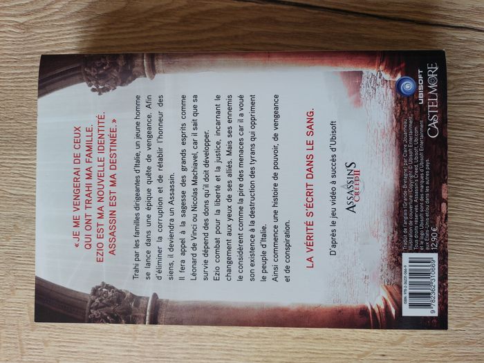 Livre "Assassin's Creed Renaissance" Oliver Bowden Castelmore - photo numéro 2