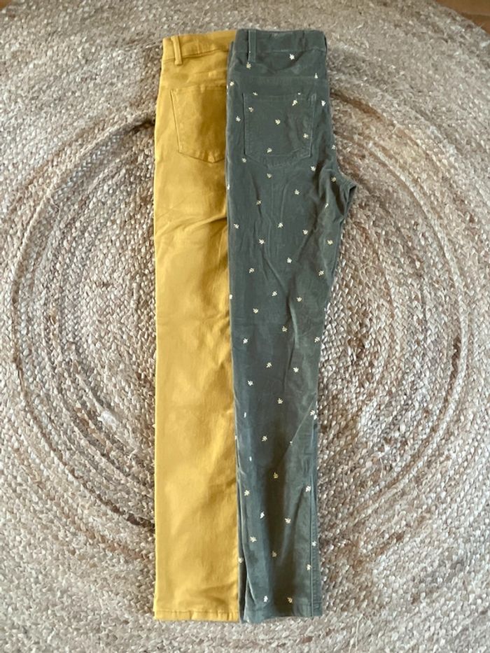 2 pantalons fille - photo numéro 4
