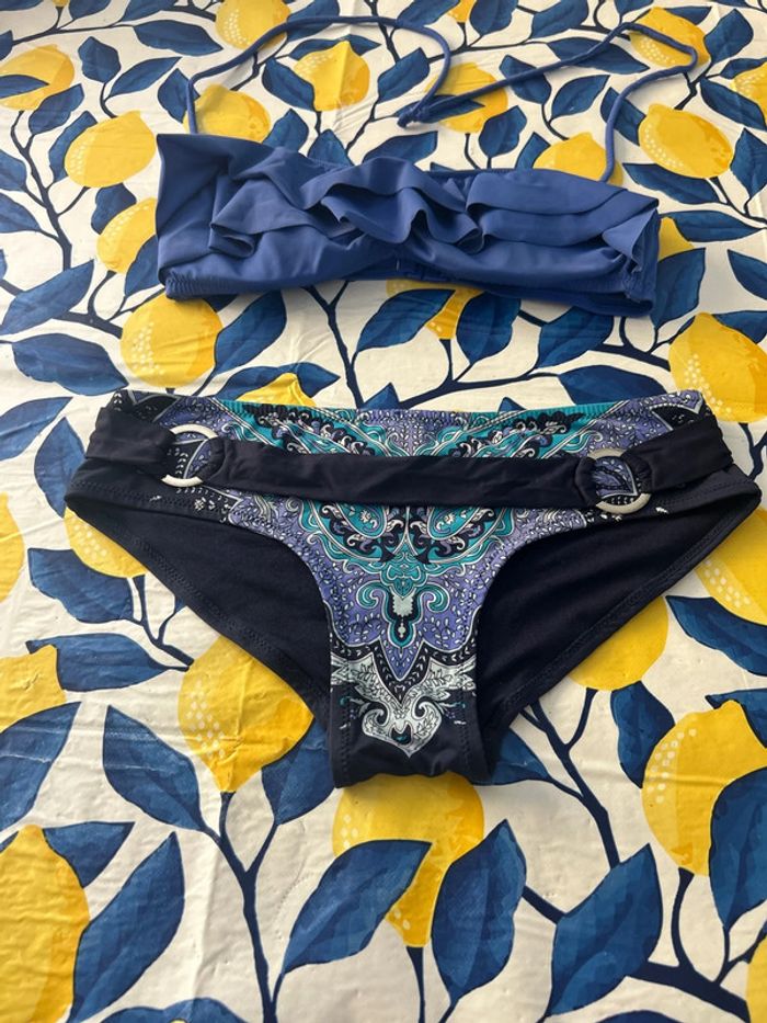 Maillot de bain bleu