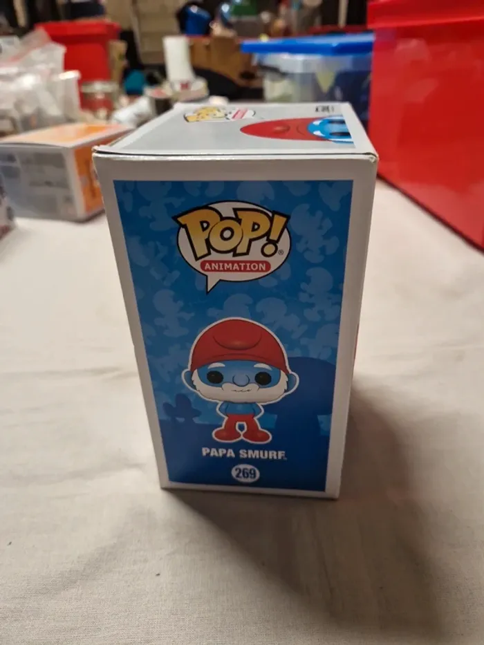 Funko pop the smurfs 269 papa smurf - photo numéro 4