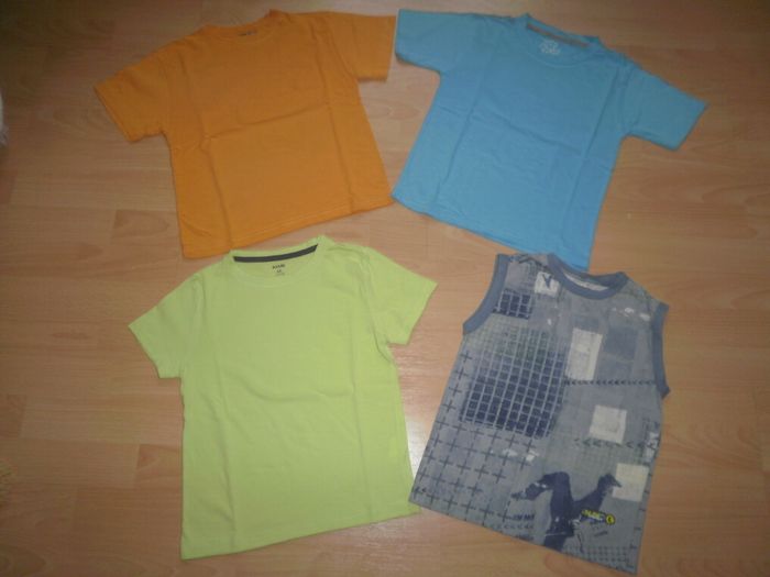 Lot de 8 T-shirts à ML Garçon 6 ans, dont 3 NEUFS