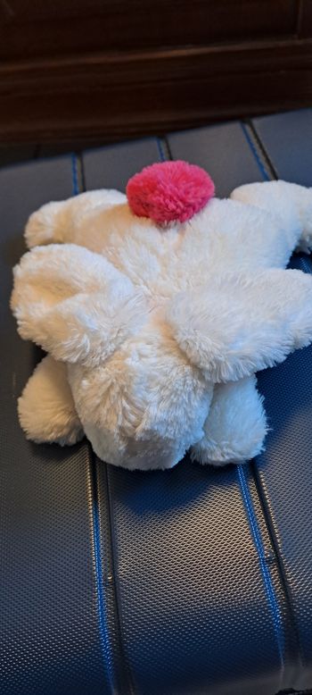 Doudou lapin fuschia