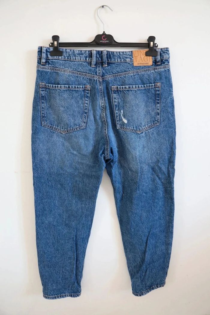C39 jeans bleu Stradivarius 42 - photo numéro 2