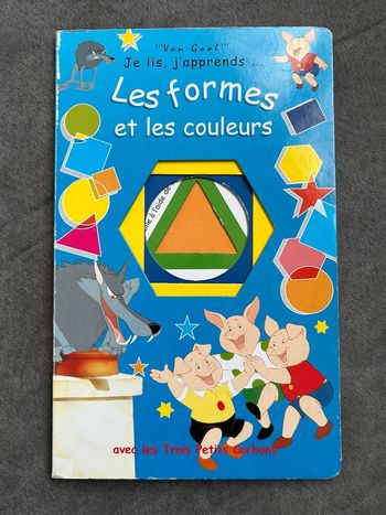 Livre j’apprends les formes et les couleurs