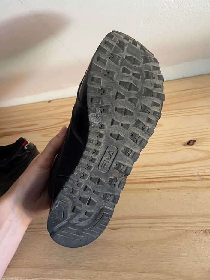 Basket Fila noires vernies - photo numéro 6
