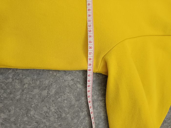 Sweat à capuche Adidas jaune citron taille L - photo numéro 7