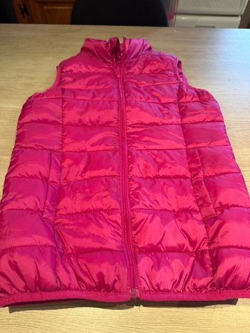 Veste sans manches 14 ans