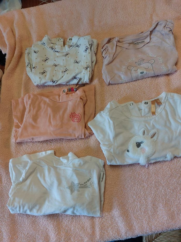 Lots tee-shirt fille